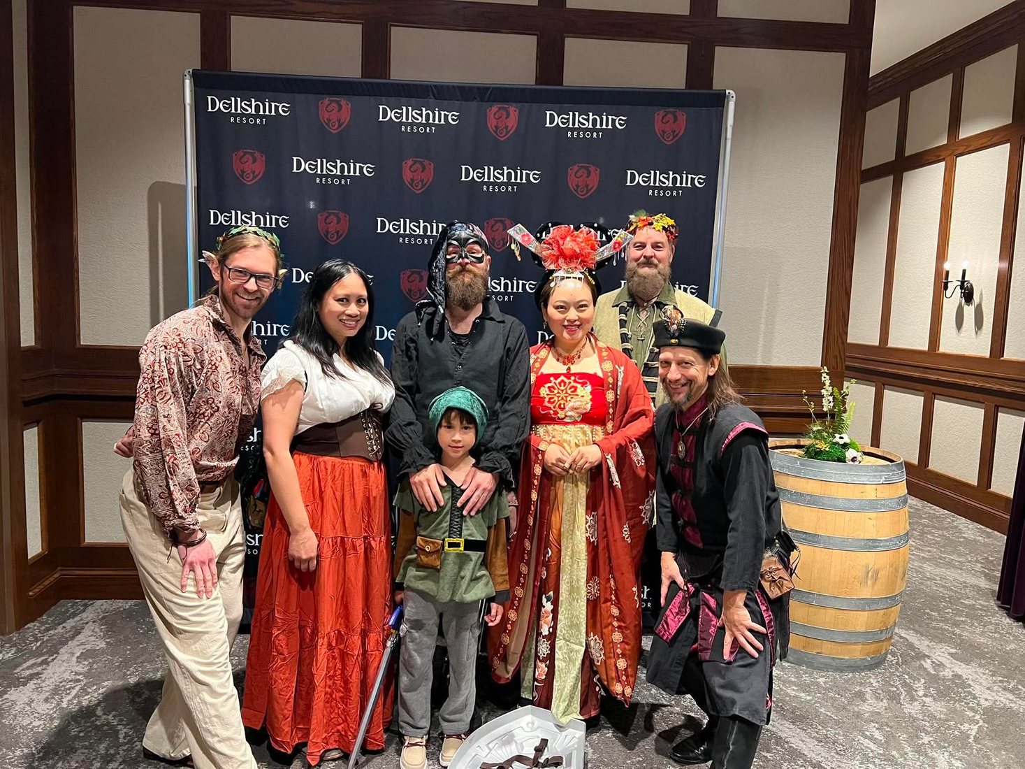 Vardo performers together at a live event